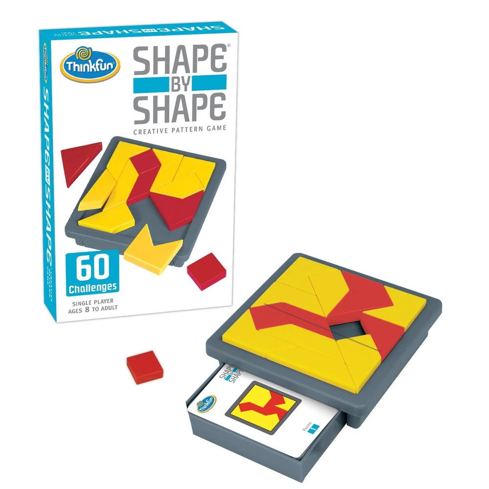 New in Box-Thinkfun Logic Puzzle Game Shape by Shape